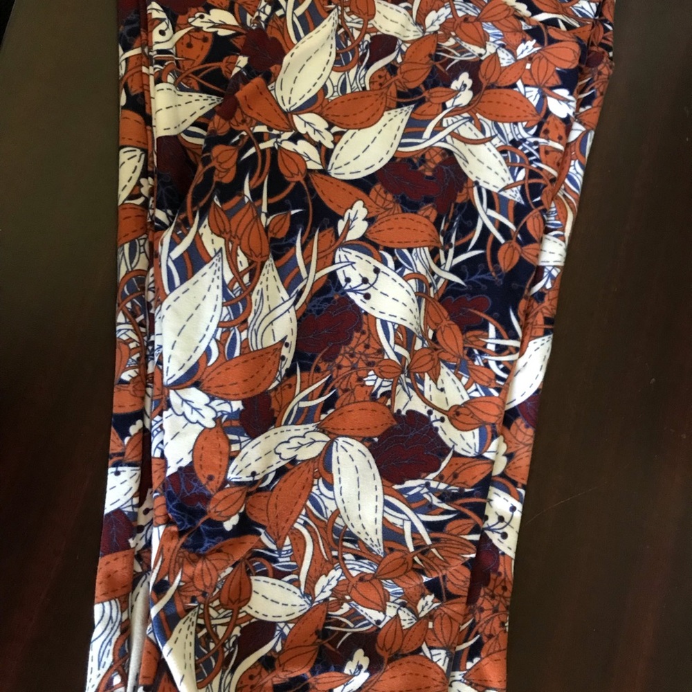 LuLaRoe Floral Fall Leggings